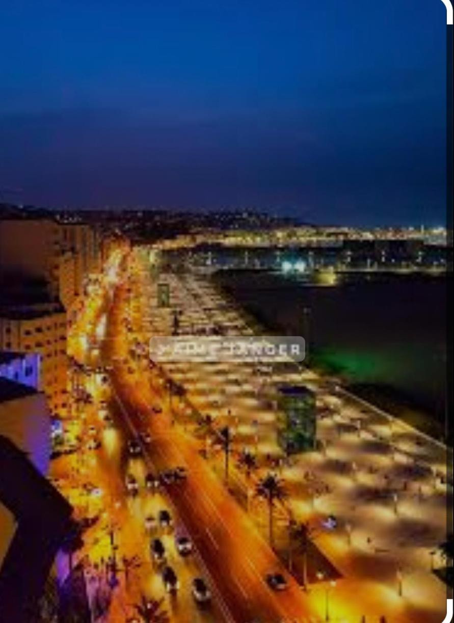 Appartement Centre 600M Plage Tânger Exterior foto